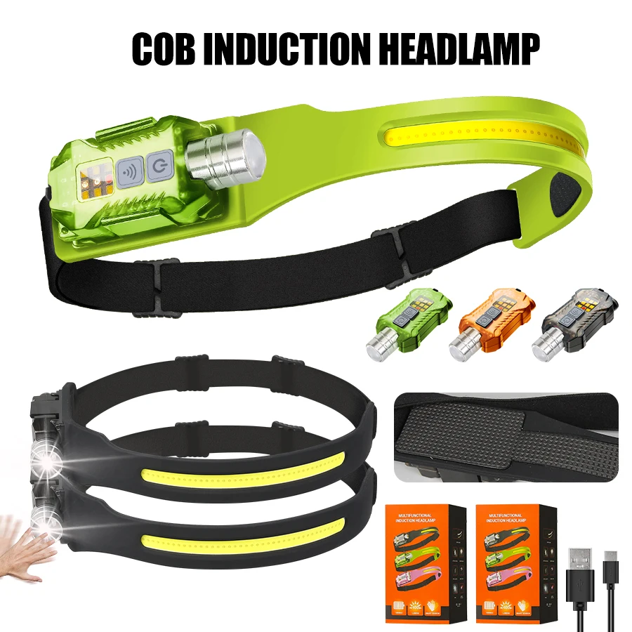 Outdoor Power For Camping - Powerful LED Headlamp Portable Rechargeable Head