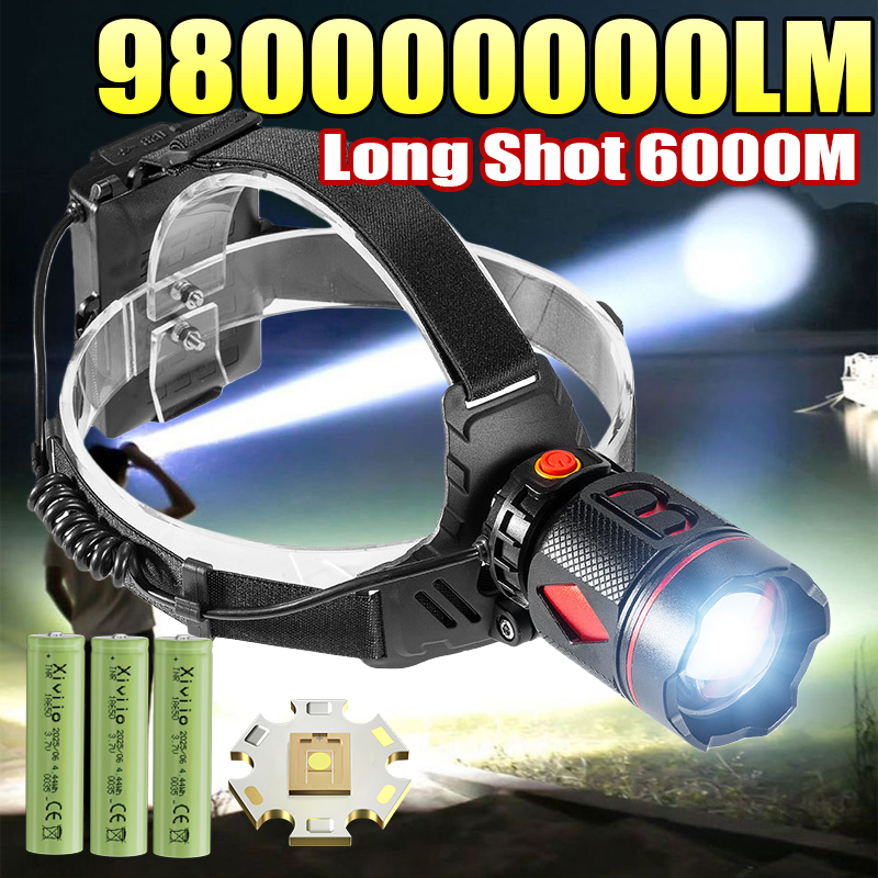 Outdoor Power Head - 2026 NEW Ultra Bright LED Headlights