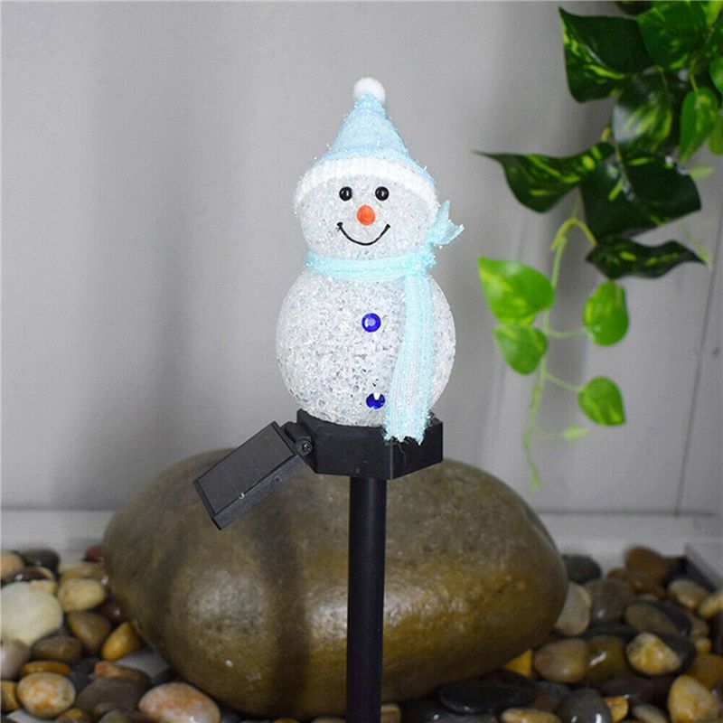 N84R 4X Snowman Solar Lights C - Outdoor Solar Power Xmas Lights review and price