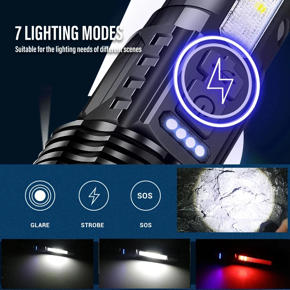 Powerful LED Flashlight Rechar - Outdoor Power For Camping review and price