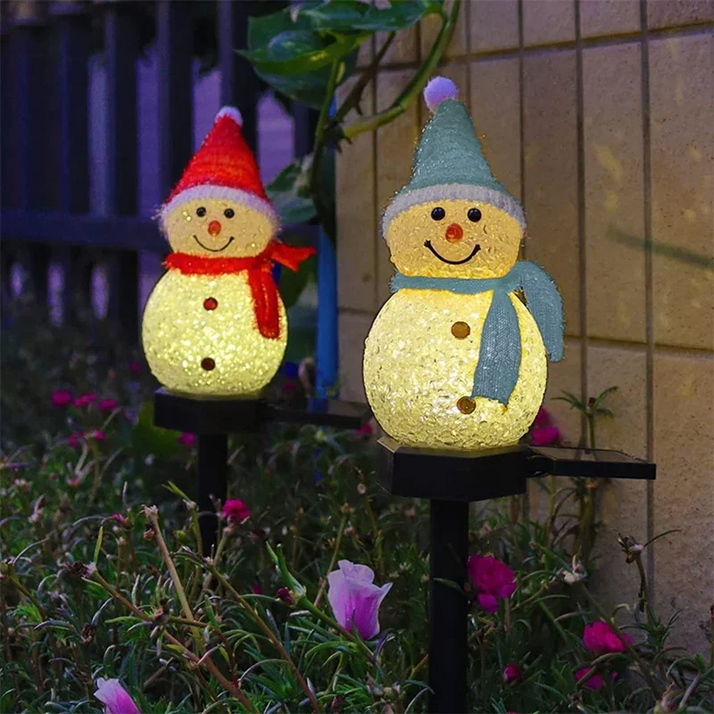Solar LED Snowman Ambient Ligh - Outdoor Solar Power Xmas Lights review and price