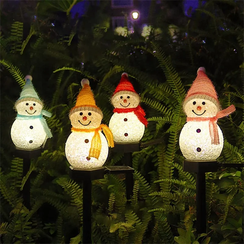 Solar LED Snowman Ambient Ligh - Outdoor Solar Power Xmas Lights review and price