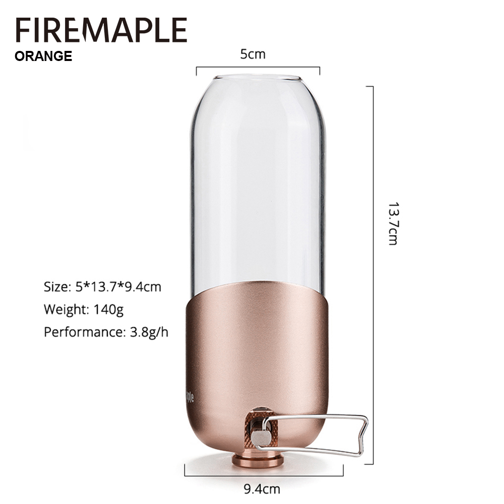 Fire Maple Orange Gas Lantern  - Outdoor Power Heater review and price