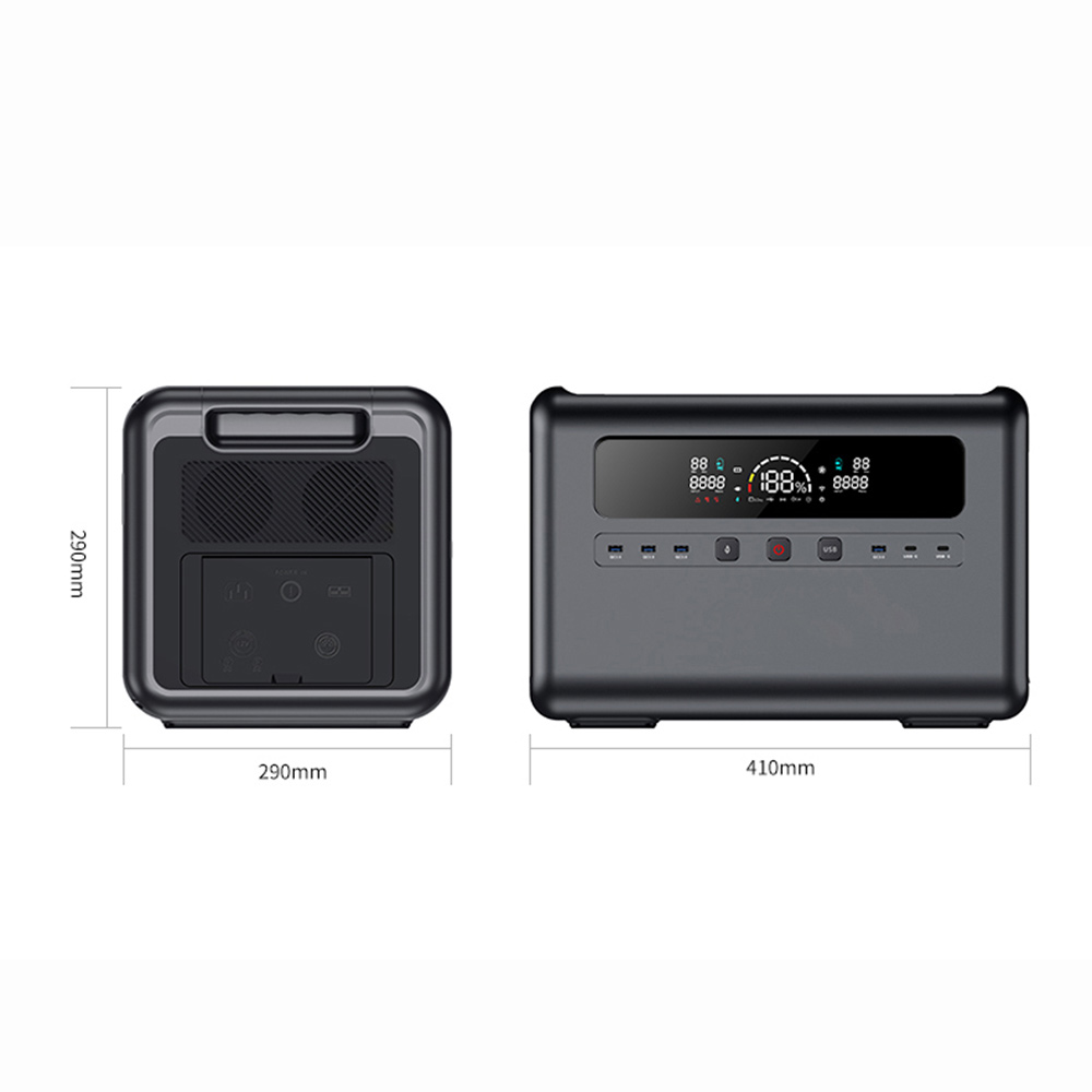 2400W Solar Power Generator, L - Outdoor Power For Camping review and price