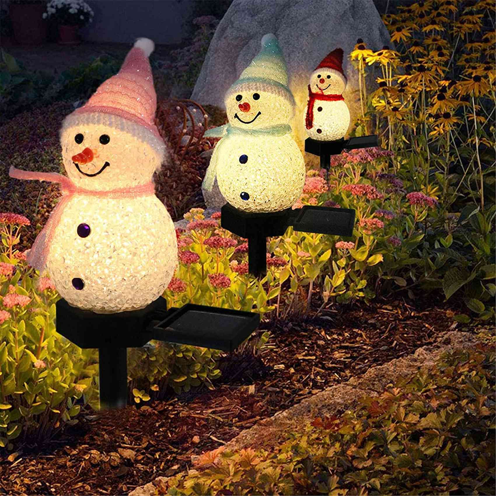 ABAH-Snowman Solar Lights Chri - Outdoor Solar Power Xmas Lights review and price