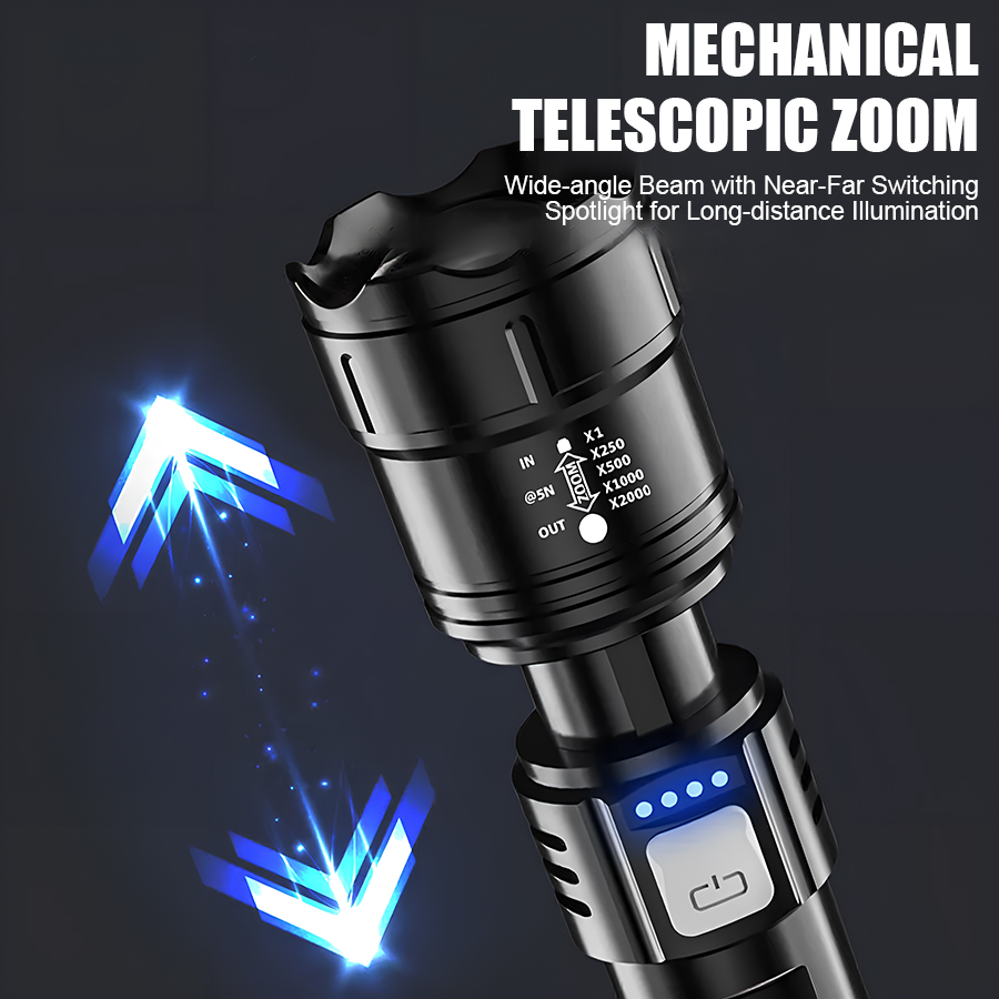 High Power P50 LED Flashlight  - Outdoor Power For Camping review and price