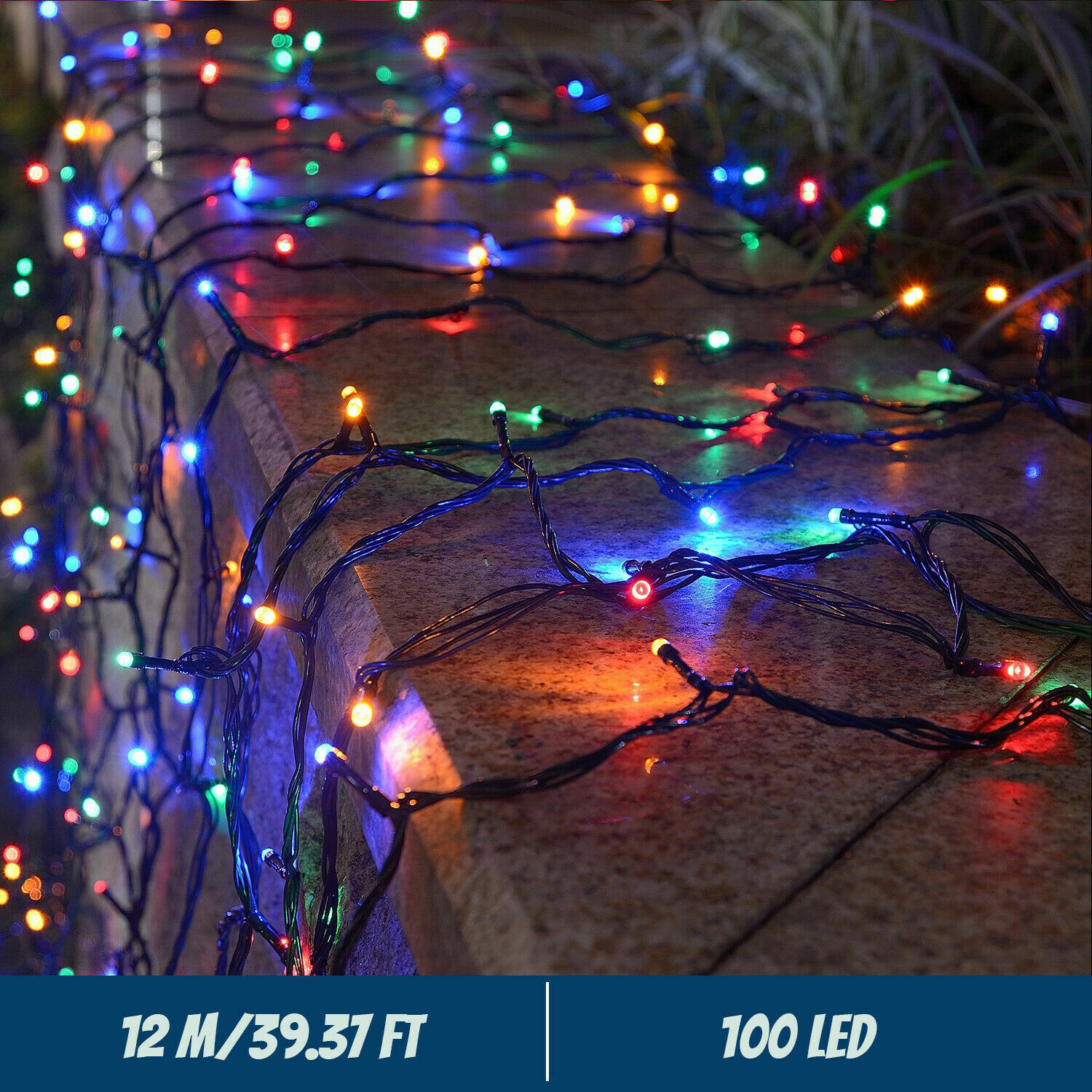 LED Solar String Lights 300LED - Outdoor Solar Power Xmas Lights review and price
