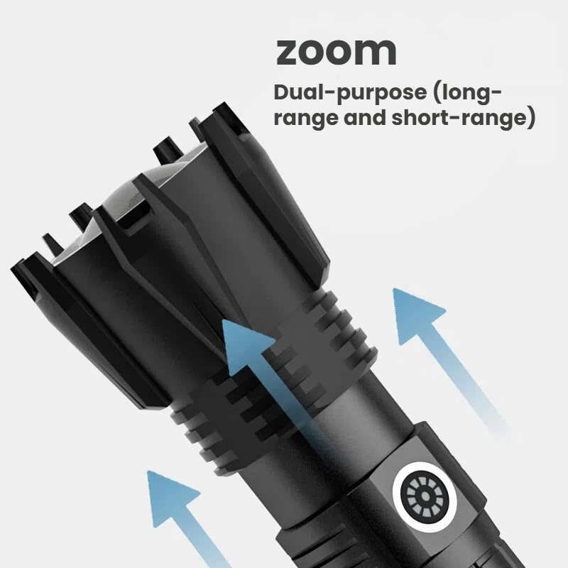High-power P90 LED Flashlight  - Outdoor Power For Camping review and price