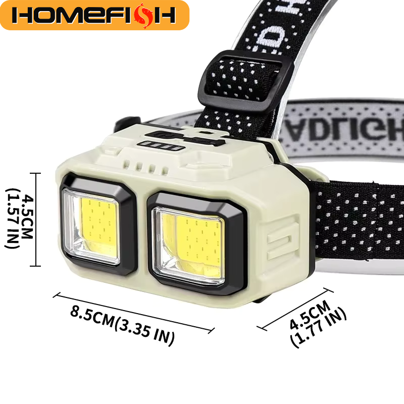 HOMEFISH COB LED Headlamp Indu - Outdoor Power Head review and price