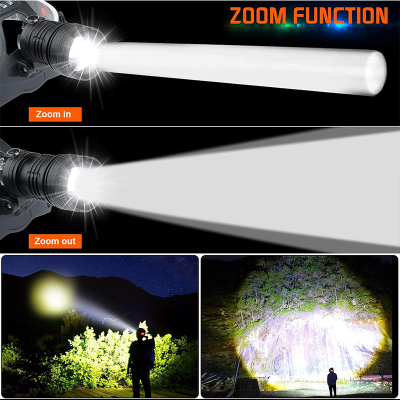 Powerful LED Headlamp Recharge - Outdoor Power Head review and price