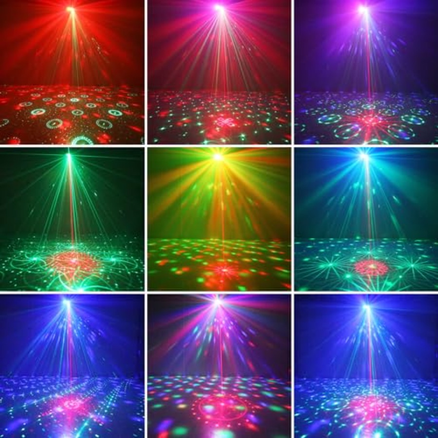 7 Lens Disco Ball LightsUSB Po - Outdoor Solar Power Xmas Lights review and price
