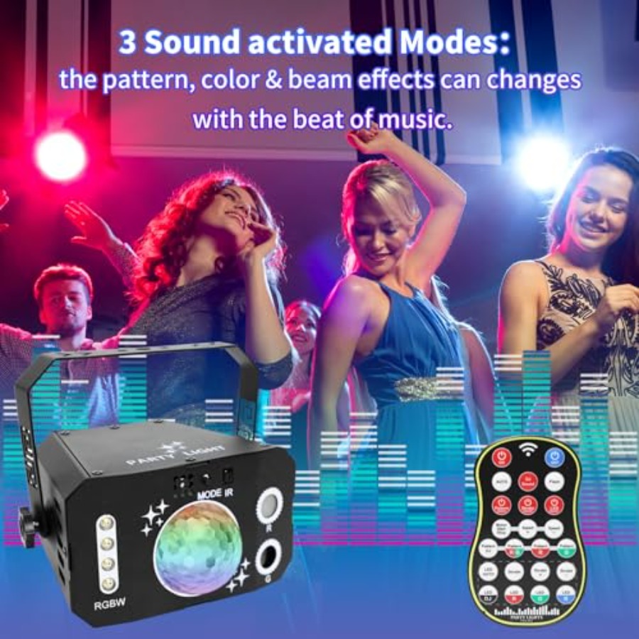 7 Lens Disco Ball LightsUSB Po - Outdoor Solar Power Xmas Lights review and price