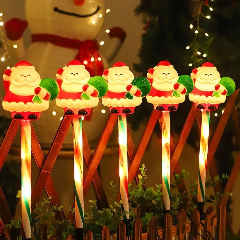 Christmas Solar Powered Santa  - Outdoor Solar Power Xmas Lights review and price