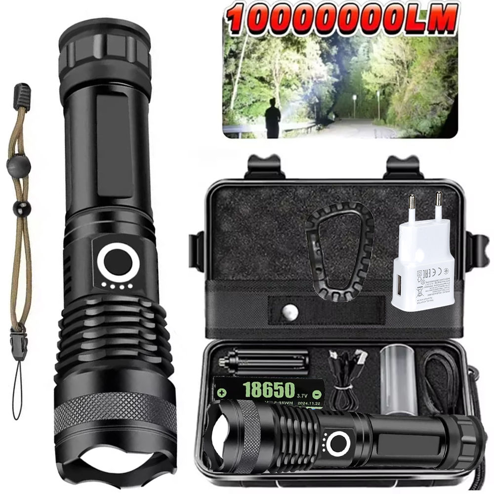 High Power LED Flashlight Rech - Outdoor Power For Camping review and price
