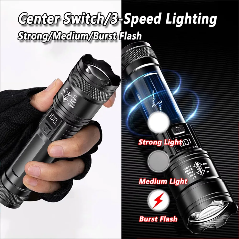 Rechargeable LED Flashlight Zo - Outdoor Power For Camping review and price