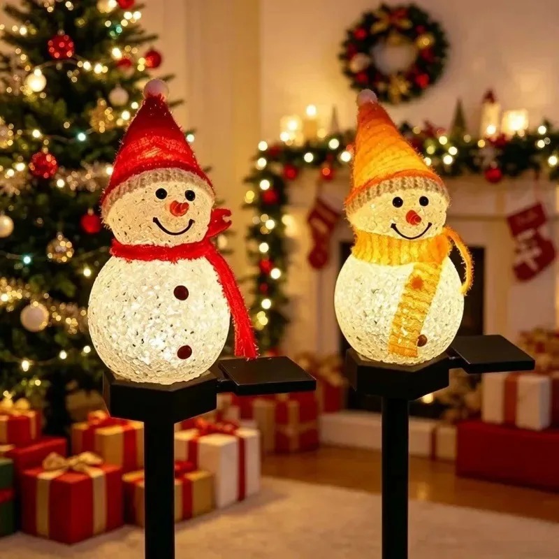 Solar Powered Snowman Ground S - Outdoor Solar Power Xmas Lights review and price