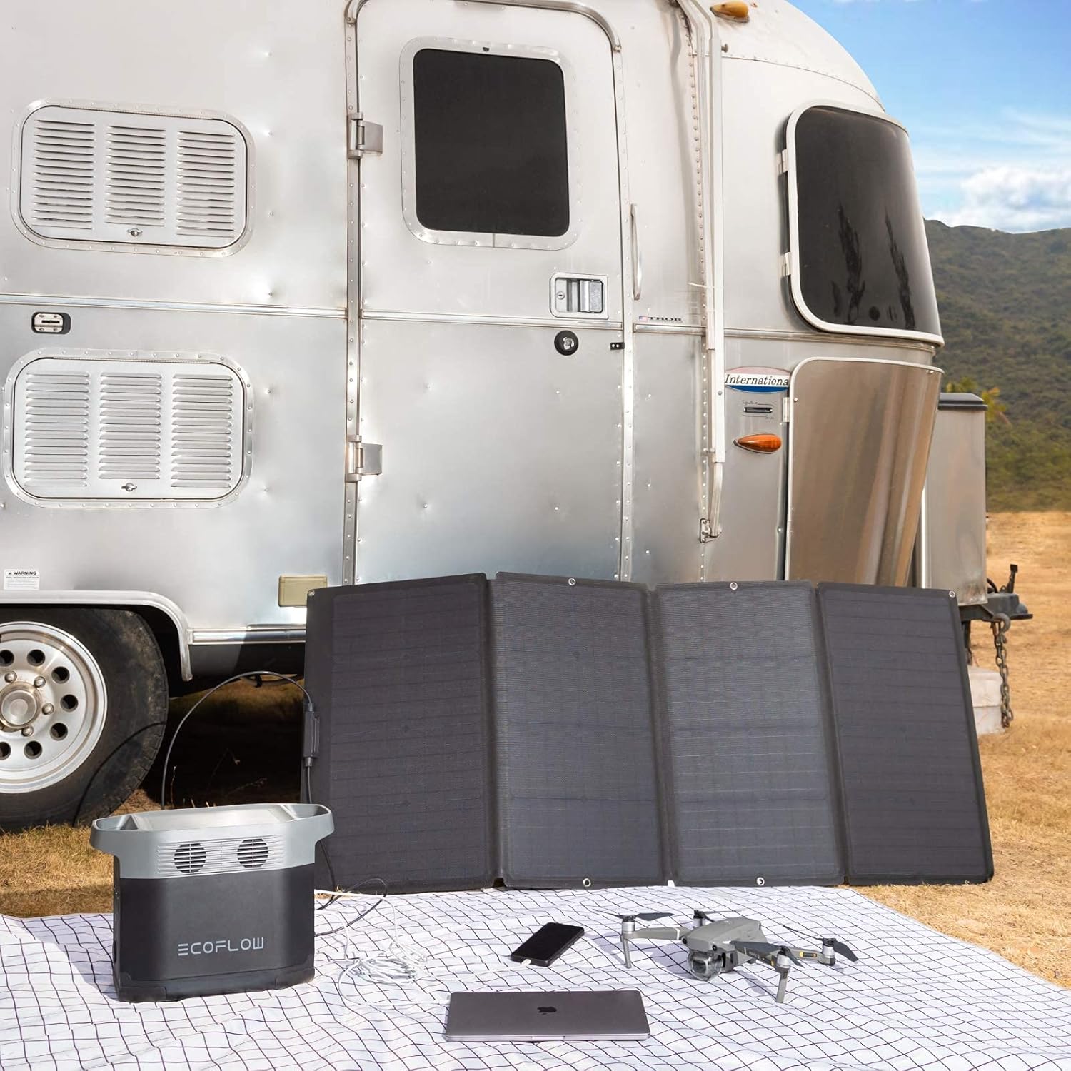 160 Watt Foldable Solar Panel  - Outdoor Power For Camping review and price