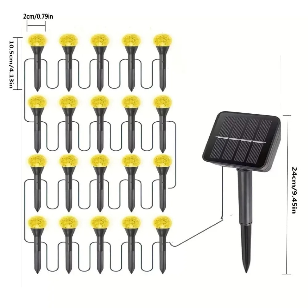 Solar Powered 5M 20LED Outdoor - Outdoor Solar Power Xmas Lights review and price
