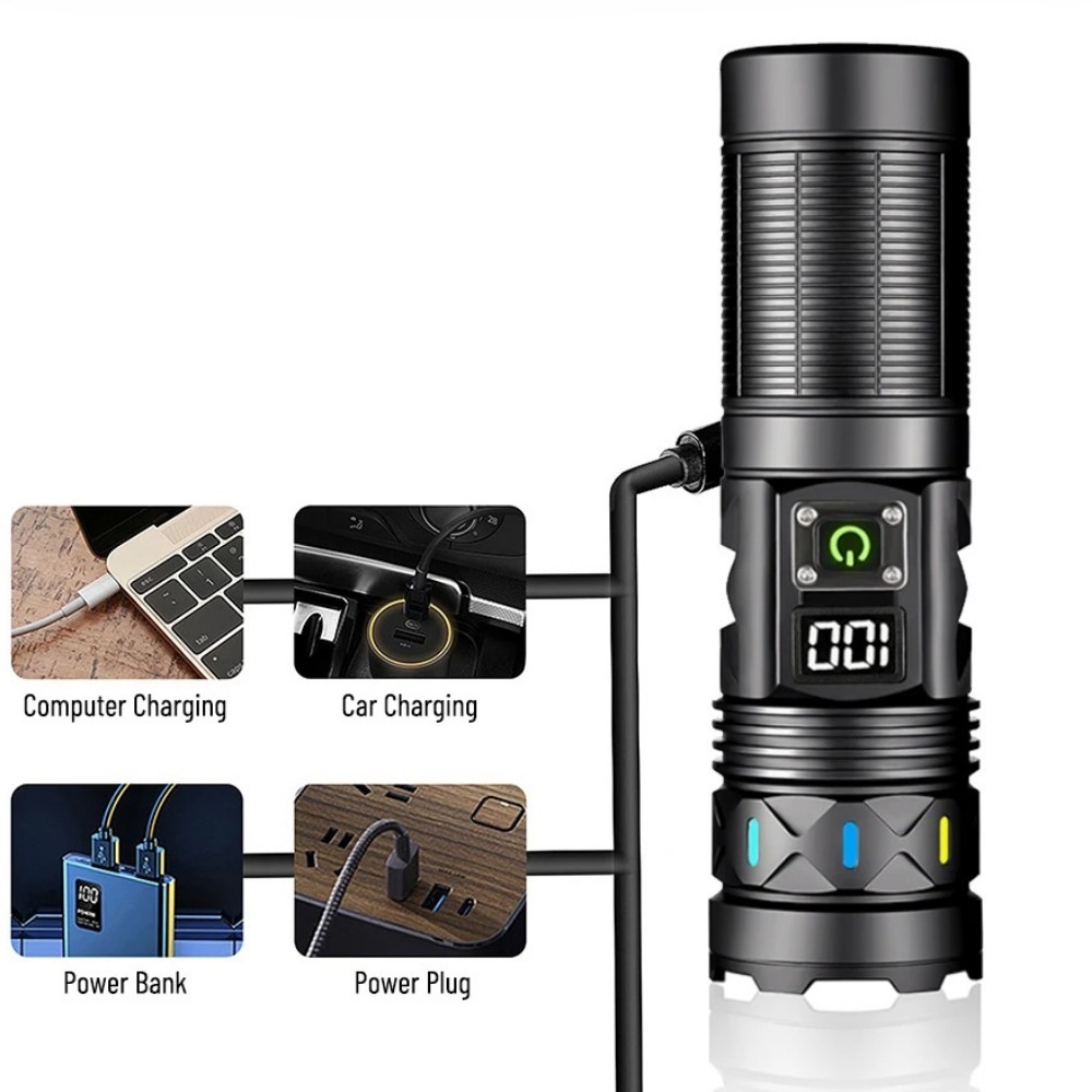 High Power LED Flashlight Tele - Outdoor Power For Camping review and price